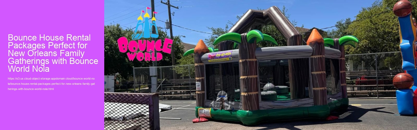 Bounce House Rental Near Me