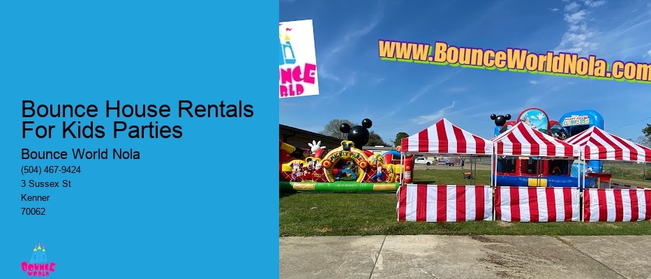 Birthday party bounce house rentals