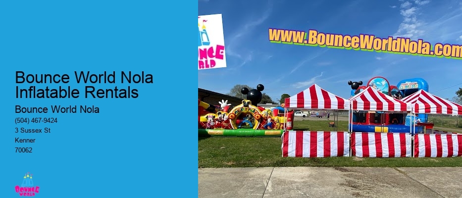 Kids party rentals