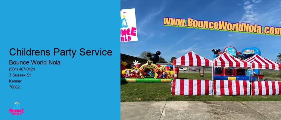 Inflatable bounce house rentals