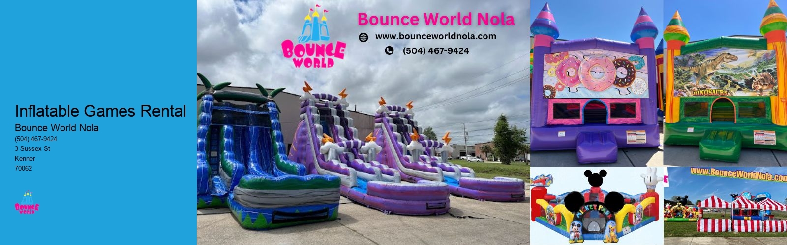 Inflatable Games Rental
