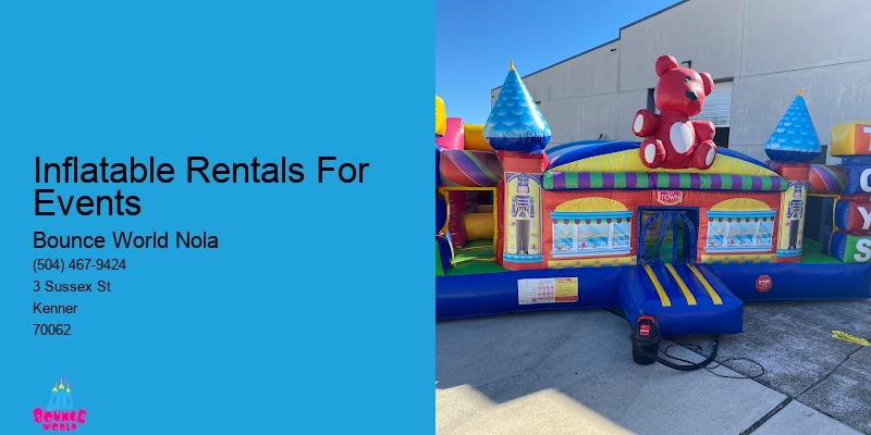 Party inflatables