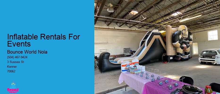 Kids party rentals