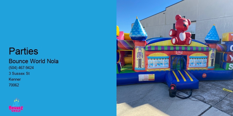 Inflatable bounce house