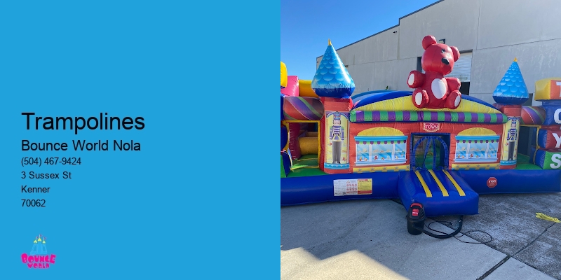 Outdoor party rentals