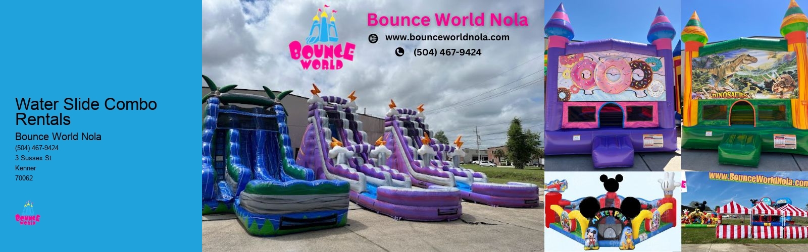 Water Slide Combo Rentals